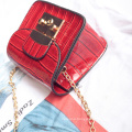 lady red small side bag for college girls